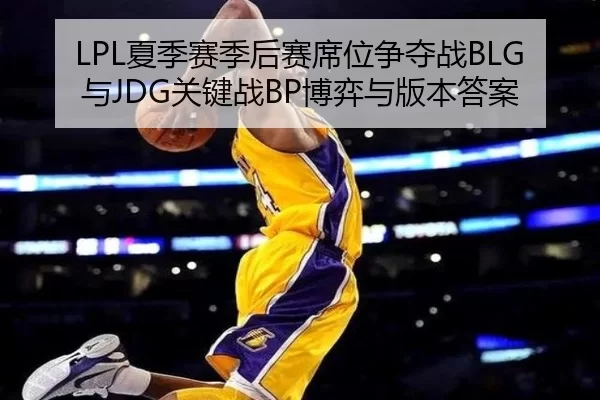 LPL夏季赛季后赛席位争夺战BLG与JDG关键战BP博弈与版本答案